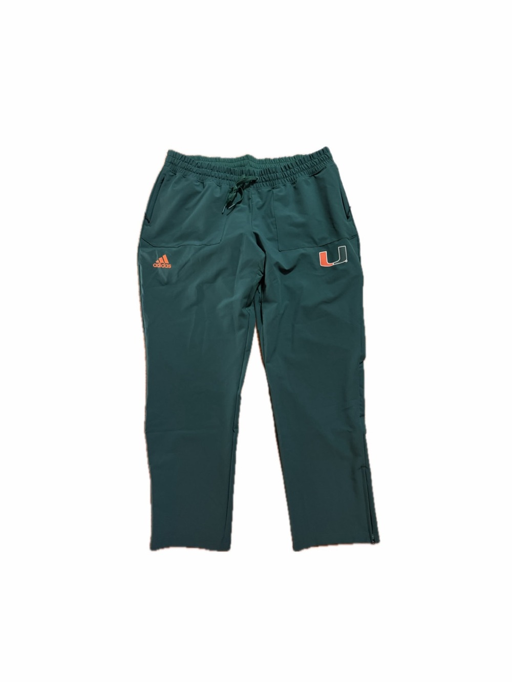 ADIDAS MIAMI HURRICANES GAME SWEATPANTS 2XL